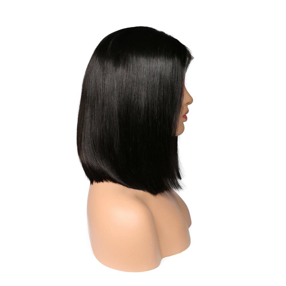 Full Lace Wig Bob Human Hair Wigs For Black Women Human Hair Lace Front Wigs Natural Black 1B #2 #4 Brown Bleached Knots