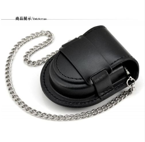Fashion male back / brown cover vintage classic pocket watch Box Holder Storage Case Purse Pouch Bag w/ Chain
Fashion male back / brown cover vintage classic pocket watch Box Holder Storage Case Purse Pouch Bag w/ Chain