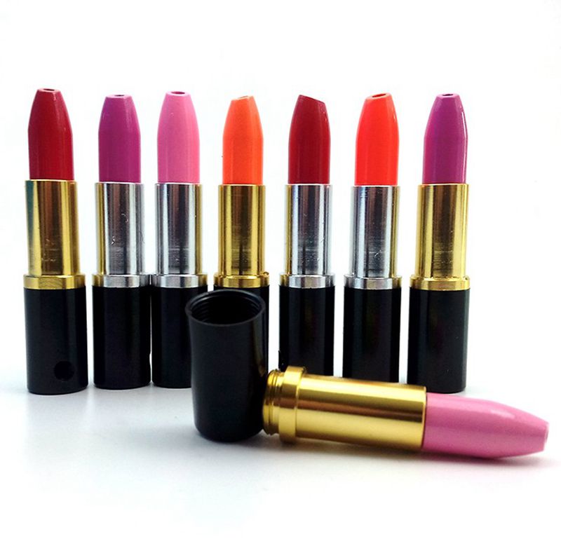 Smoking Pipes Lipstick Shape Tabacco Pipes Cigarette Holder Portable Smoking Pipe Herb Filter Pipe Women Hookah Smoking Accessories YW1145
Smoking Pipes Lipstick Shape Tabacco Pipes Cigarette Holder Portable Smoking Pipe Herb Filter Pipe Women Hookah Smoking Accessories YW1145