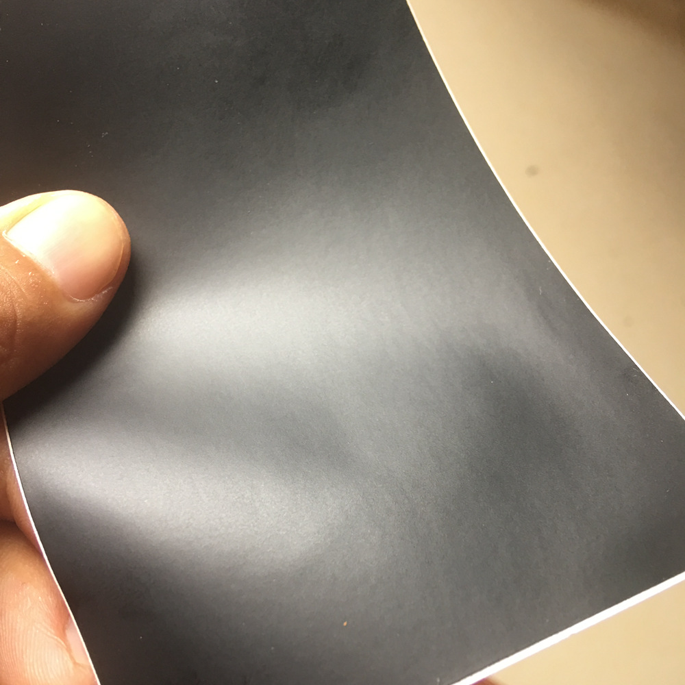 Premium Matte Black Vinyl Wrap Sticker Whole Shiny Car Wrapping Covering Film With Air Release Initial Low Tack Glue Self Adhesive Foil 1.52x18m 5X59f