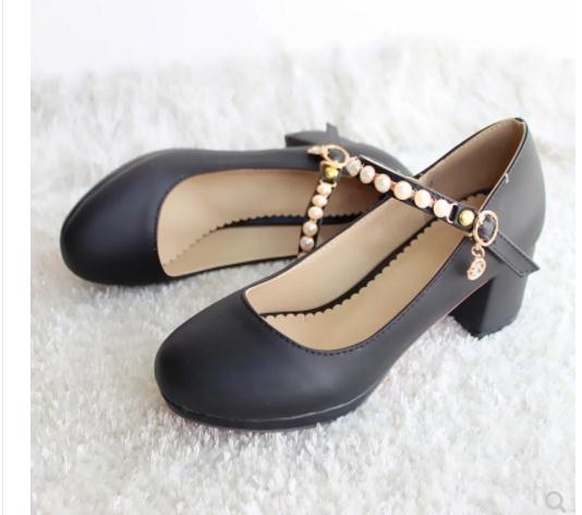 Free send Hot 2018 spring and Autumn New style Shallow mouth Single shoes Women's Middle heel Coarse heel round head Waterproof shoes, Pink
Free send Hot 2018 spring and Autumn New style Shallow mouth Single shoes Women's Middle heel Coarse heel round head Waterproof shoes, Pink