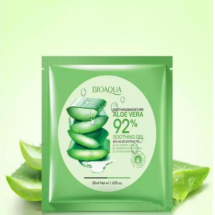 BIOAQUA Natural Aloe Vera Gel Face Mask Moisturizing Oil Control Wrapped Mask Shrink Pores Facial Mask Cosmetic Skin Care Free Shipping
BIOAQUA Natural Aloe Vera Gel Face Mask Moisturizing Oil Control Wrapped Mask Shrink Pores Facial Mask Cosmetic Skin Care Free Shipping