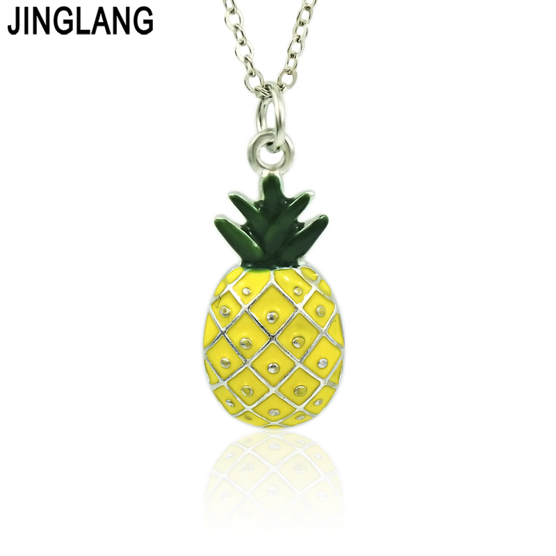 JINGLANG Fashion Charm Pineapple Pendant Necklaces for Women Girl Vintage fruit Necklace Jewelry Gift, Silver
JINGLANG Fashion Charm Pineapple Pendant Necklaces for Women Girl Vintage fruit Necklace Jewelry Gift, Silver