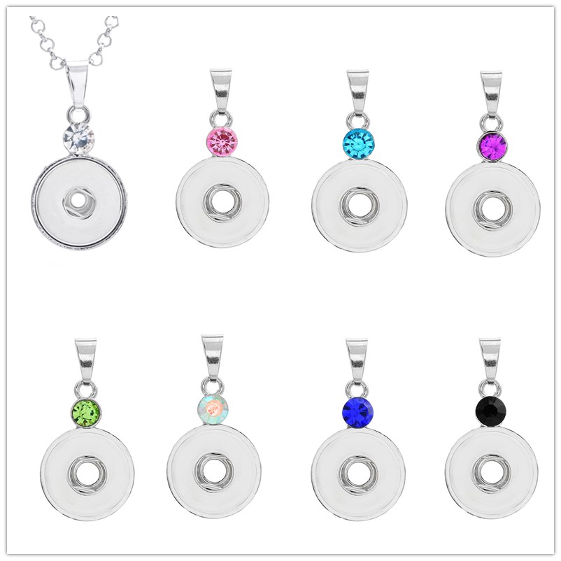 Noosa chunks Snap Jewelry Silver Plated 8colors Snap Button Necklace Fit 18MM Snap Buttons DIY Jewelry With Stainless Steel Chain
Noosa chunks Snap Jewelry Silver Plated 8colors Snap Button Necklace Fit 18MM Snap Buttons DIY Jewelry With Stainless Steel Chain