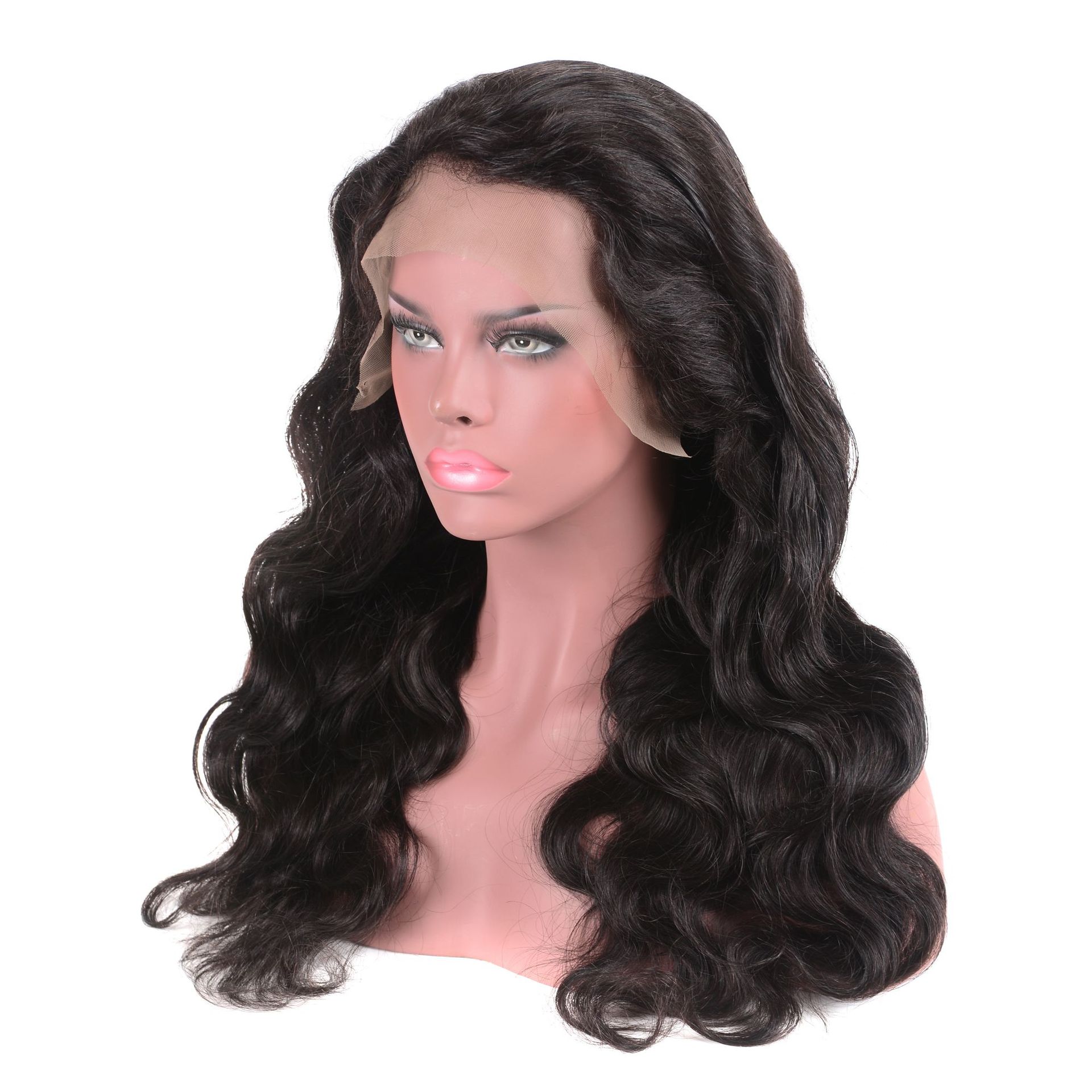 Body Wave 4x4 5x5 13x4 Transparent Lace Front Human Virgin Hair Wigs Pre Plucked Natural Hairline