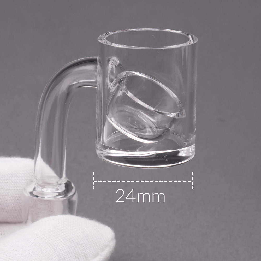XL Flat Top Quartz Banger with insert thermal 4mm Bottom 24mm Skillet Nail Bucket 18mm 14mm for Hookahs dab rig bong
XL Flat Top Quartz Banger with insert thermal 4mm Bottom 24mm Skillet Nail Bucket 18mm 14mm for Hookahs dab rig bong