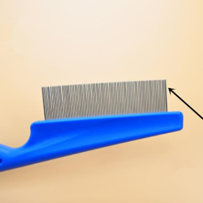 Lice Comb Nit Free Kids Hair Rid Headlice Superdensity Stainless Steel Metal Teeth Remove Nits Brush F1101