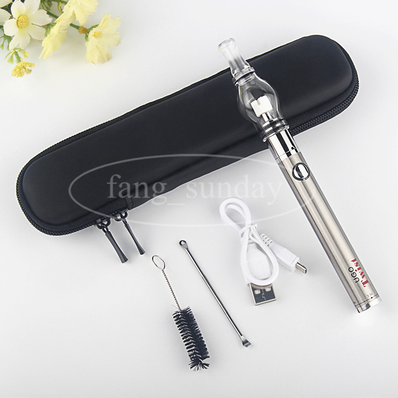 Ugo Twist AGO G5 Dry Herb Vaporizer E Cigarette Vape Pen Wax Glass Globe eVod Ego Variable Voltage Starter Kit 650mah 900mah ecigs, Multi
Ugo Twist AGO G5 Dry Herb Vaporizer E Cigarette Vape Pen Wax Glass Globe eVod Ego Variable Voltage Starter Kit 650mah 900mah ecigs, Multi