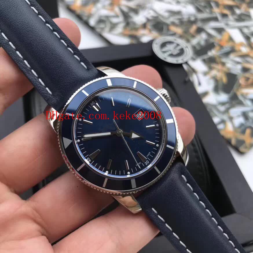 4 color Luxury High Quality Wrist watch SuperOcean A1732124/BA61-154A 42mm Asian movement Leather Strap Bands Automatic Mens Watch Watches
4 color Luxury High Quality Wrist watch SuperOcean A1732124/BA61-154A 42mm Asian movement Leather Strap Bands Automatic Mens Watch Watches