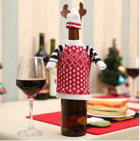 Sales!!!2019 New year Free shipping wholesales Christmas Wine Bottle Cover Gift cute decorate Sweater
Sales!!!2019 New year Free shipping wholesales Christmas Wine Bottle Cover Gift cute decorate Sweater