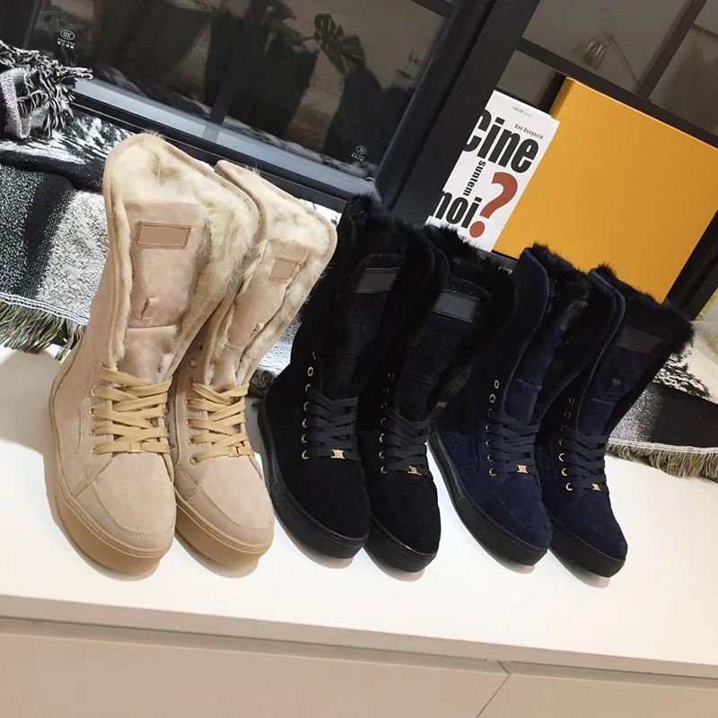 100% Rabbit Fur boots Women Genuine Leather Designer shoes Suede Snow Boots Women Winter Fashion Luxury Knee High Boots 16 color, Black
100% Rabbit Fur boots Women Genuine Leather Designer shoes Suede Snow Boots Women Winter Fashion Luxury Knee High Boots 16 color, Black