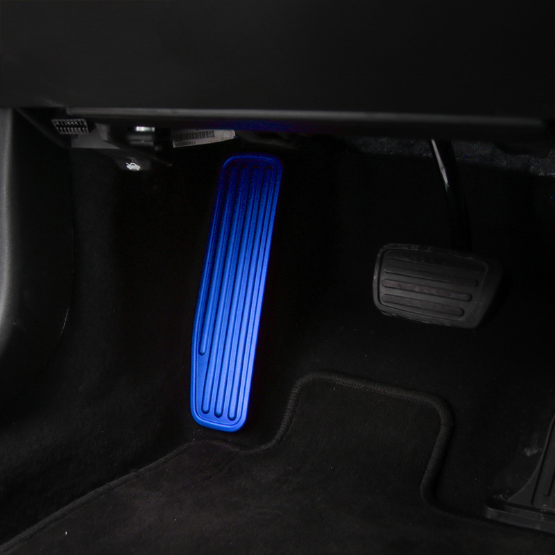 Car Left Foot Rest Pedal Panel Decoration Cover Trim For Chevrolet Camaro 2017 Up Car Interior Accessories