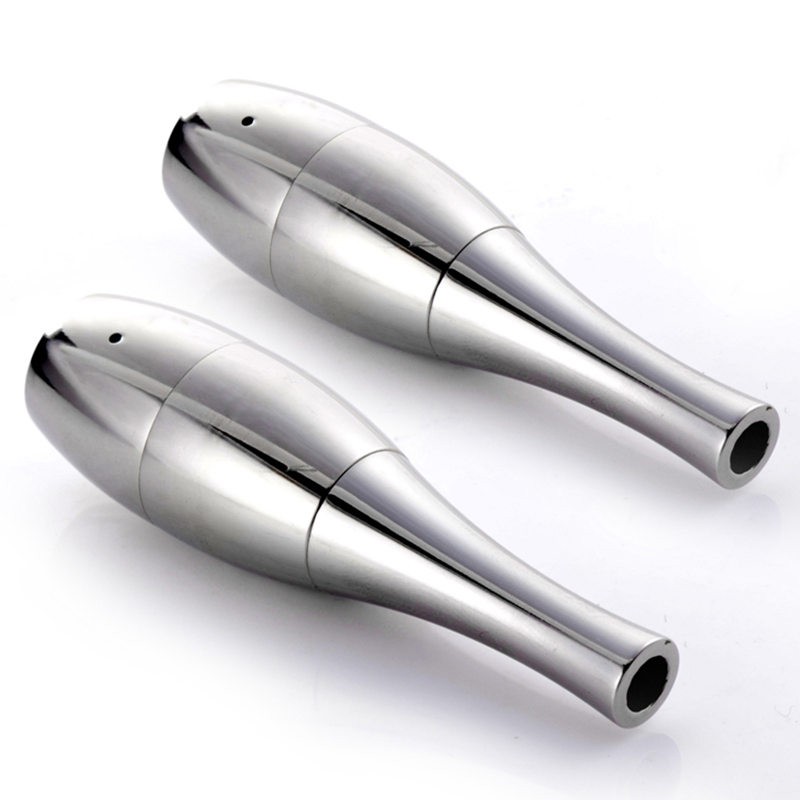 Wax Cartridge Dual Quartz Coil Vase Atomizer SS Color Cannon Bowling Dry Herb Vaporizer Metal Tank Free Shipping
Wax Cartridge Dual Quartz Coil Vase Atomizer SS Color Cannon Bowling Dry Herb Vaporizer Metal Tank Free Shipping