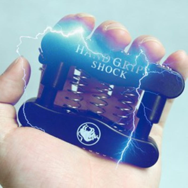 Creative Hand Grips Shock Grip Electric Shock Trick Toy Novelty Funny April Fools Day Gifts Prank Toys With Key chain With Retail Package
Creative Hand Grips Shock Grip Electric Shock Trick Toy Novelty Funny April Fools Day Gifts Prank Toys With Key chain With Retail Package
