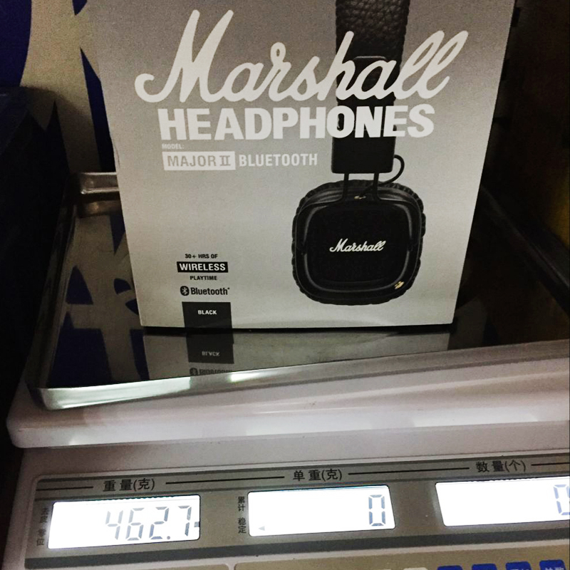 

MOQ=1 Marshall Major II 2.0 Bluetooth Wireless Headphones in Black DJ Studio Headphones Deep Bass Noise Isolating headset for iPhone Samsung