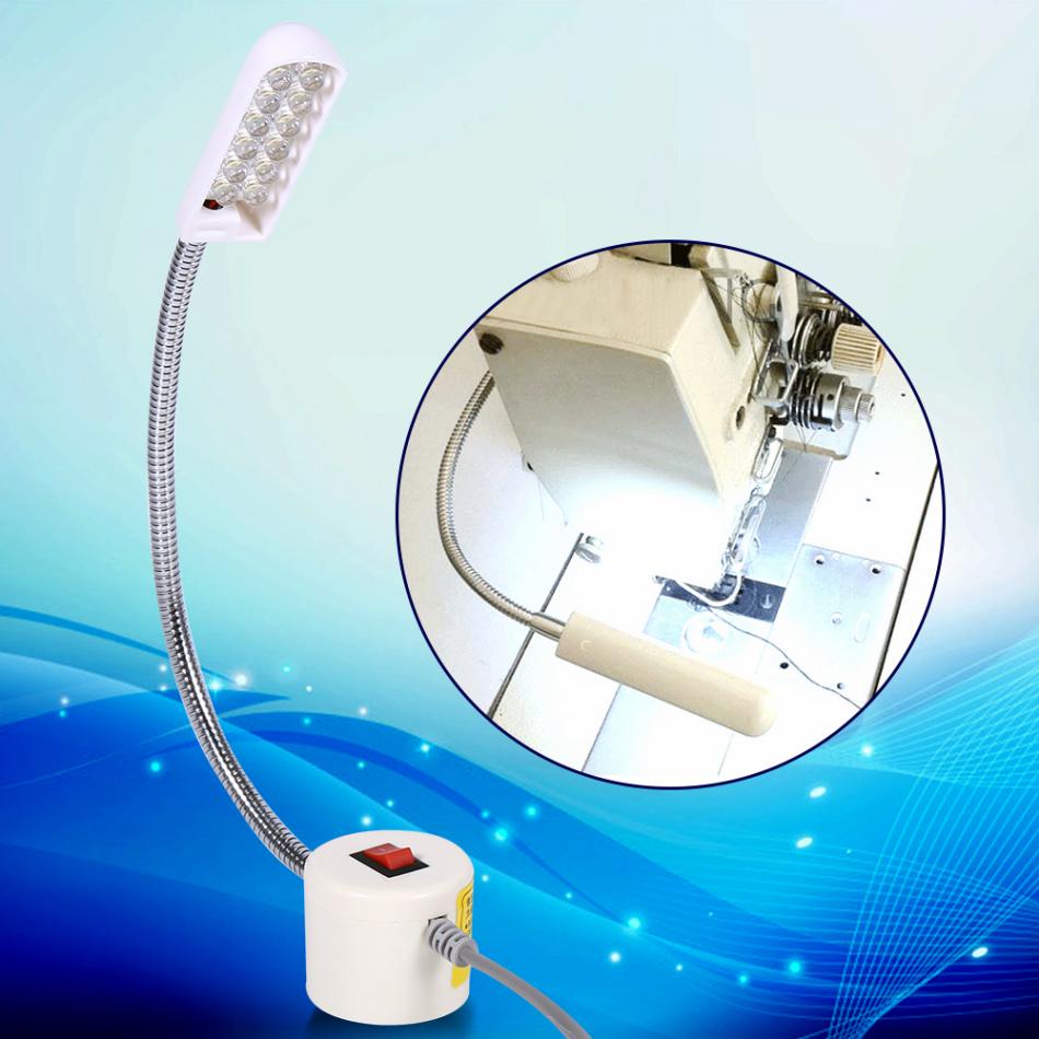 VGEBY Sewing Machine Light 12 Leds Gooseneck Lamp Magnetic Base Switch Flexible Mounting Working Table Lamp AC 220-250V
VGEBY Sewing Machine Light 12 Leds Gooseneck Lamp Magnetic Base Switch Flexible Mounting Working Table Lamp AC 220-250V