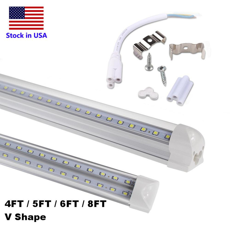 4ft 5ft 6ft 8ft LED Tube Light V Shape Integrated LED Tubes 4 5 6 8 ft Cooler Door Freezer LED Lighting 
4ft 5ft 6ft 8ft LED Tube Light V Shape Integrated LED Tubes 4 5 6 8 ft Cooler Door Freezer LED Lighting