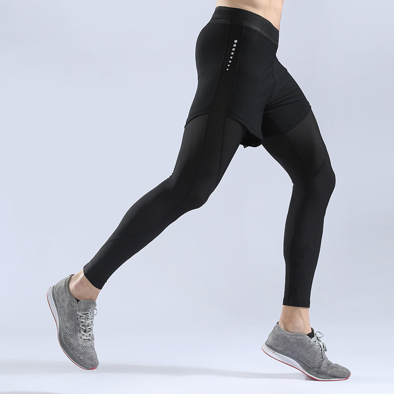 Mens Tights Leggings Compression Pants Running Tight Two Pieces Jogging Training Trousers Basketball Fitness Gym Sports Clothing, Black running tights
Mens Tights Leggings Compression Pants Running Tight Two Pieces Jogging Training Trousers Basketball Fitness Gym Sports Clothing, Black running tights