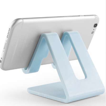 Universal BYKRSEN Desk Holder Tablet Mobile Phone Holder with Shock-proof Silicone Pad Strong Plastic Cell Phone Stand Mount