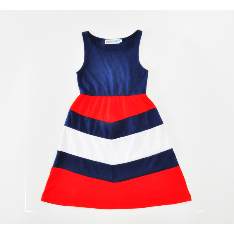 2019 Mommy And Me Family Matching Clothes Mother Daughter Dresses Clothes Striped Mom And Daughter Dress Kids Parent Children Outfits