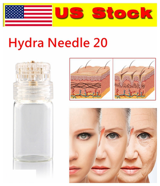 US Stock! Hydra Needle 20 Aqua Microneedles Channel Mesotherapy Gold Needle Fine Touch System derma stamp CE
US Stock! Hydra Needle 20 Aqua Microneedles Channel Mesotherapy Gold Needle Fine Touch System derma stamp CE