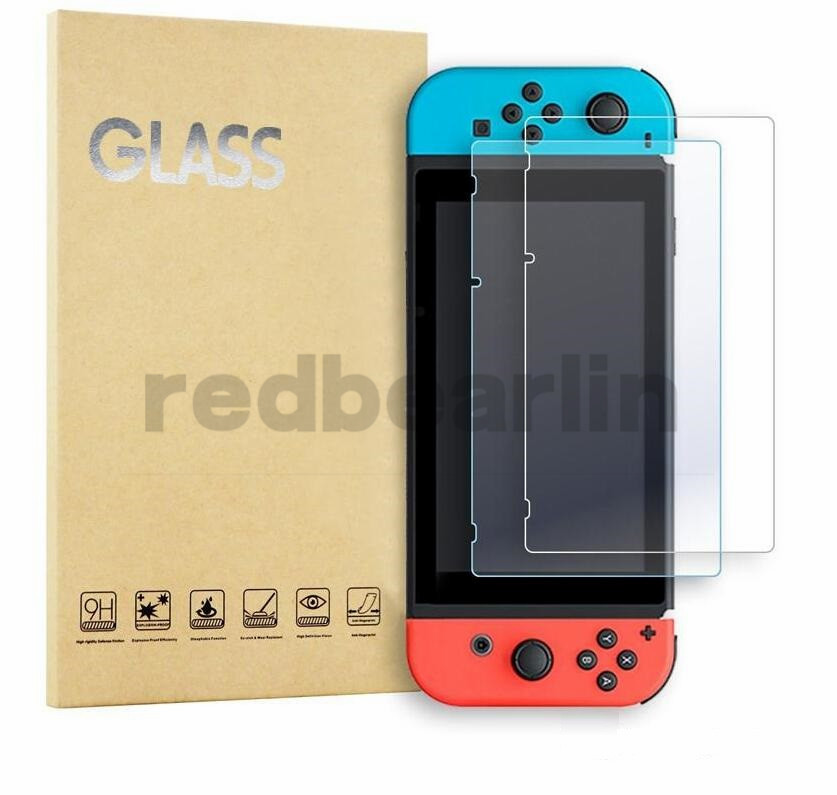 Real 9H Ultra-clear Tempered Glass Screen Protector Film For Nintendo Switch Protective Film Cover For Nintendo Switch 2017 NS Accessories
Real 9H Ultra-clear Tempered Glass Screen Protector Film For Nintendo Switch Protective Film Cover For Nintendo Switch 2017 NS Accessories
