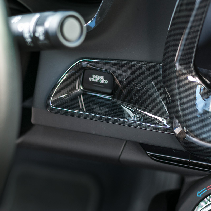 ABS Engine Key Start Stop Button Trim Decoration Cover For Chevrolet Camaro 2017 Up Car Styling Interior Accessories