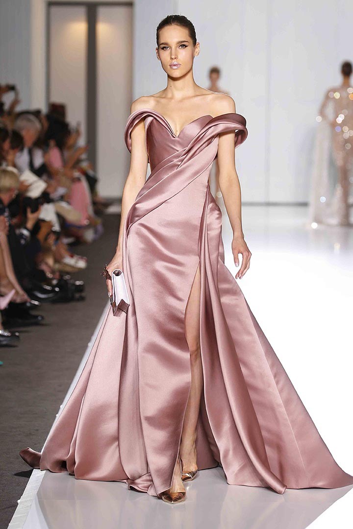 Mermaid Prom Dresses Satin Off Shoulder Sweep Train Front Split Ruffle Generous Formal Dress Party Evening Wear Plus Size Evening Gowns