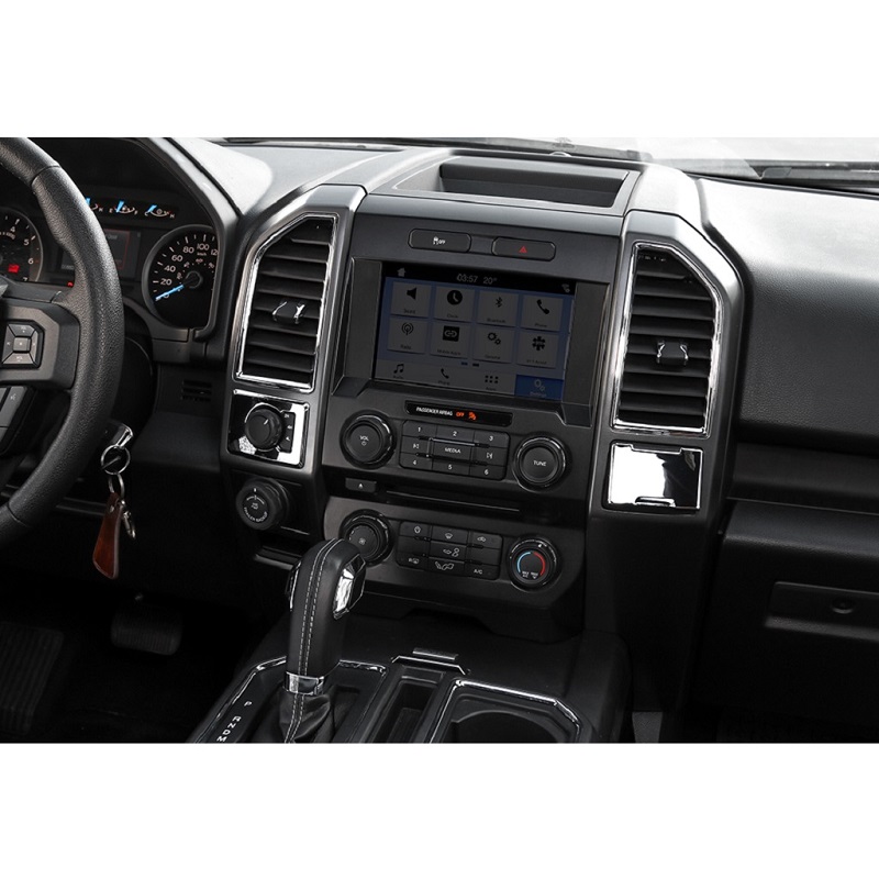 Car Four-Drive System/Power Socket Trim Decoration Cover For Ford F150 Ford F150 2015 2016 2017 2018 Auto Interior Accessories