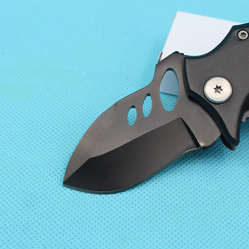 2 Handle Colors BK EDC Folding Knife 440C 57HRC Blade Aluminum Handles Pocket Folder Knives with Retail Paper box Xmas Gift
