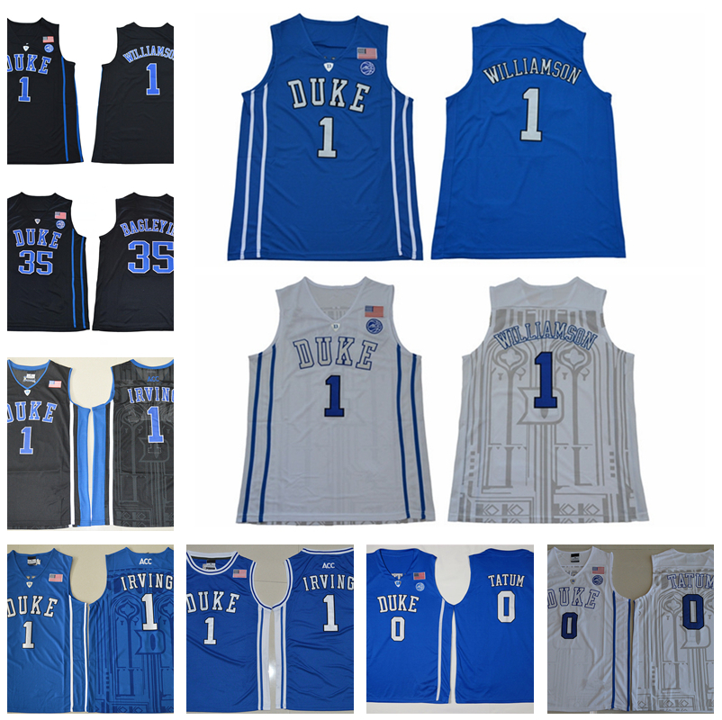Duke Blue Devils 1 Zion Williamson Jersey Kyrie Irving College Marvin Bagley III 35 Ingram Jayson Tatum 0 Basketball Black Blue White Men, 0 tatum
Duke Blue Devils 1 Zion Williamson Jersey Kyrie Irving College Marvin Bagley III 35 Ingram Jayson Tatum 0 Basketball Black Blue White Men, 0 tatum