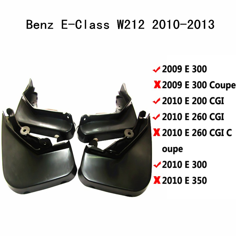 4Pcs/Set Car Mudflaps Splash Guards Mud Flap Mudguards Fender For Benz E Class E-Class W212 2010 2011 2012 2013
4Pcs/Set Car Mudflaps Splash Guards Mud Flap Mudguards Fender For Benz E Class E-Class W212 2010 2011 2012 2013