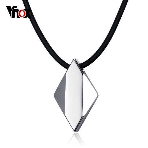 Vnox Punk Men's Choker Necklace Pure Tungsten Carbide Rhombus Necklaces & Pendants Free Black Chain 46c
Vnox Punk Men's Choker Necklace Pure Tungsten Carbide Rhombus Necklaces & Pendants Free Black Chain 46c