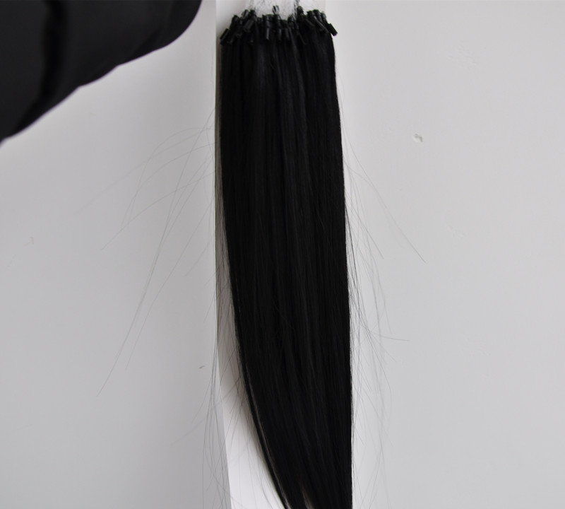 Good feedback 100% Human Remy Hair 12"-22" 1g /s & 100s/set Natural Black Color 1B Micro Loop Ring Hair extension
Good feedback 100% Human Remy Hair 12"-22" 1g /s & 100s/set Natural Black Color 1B Micro Loop Ring Hair extension