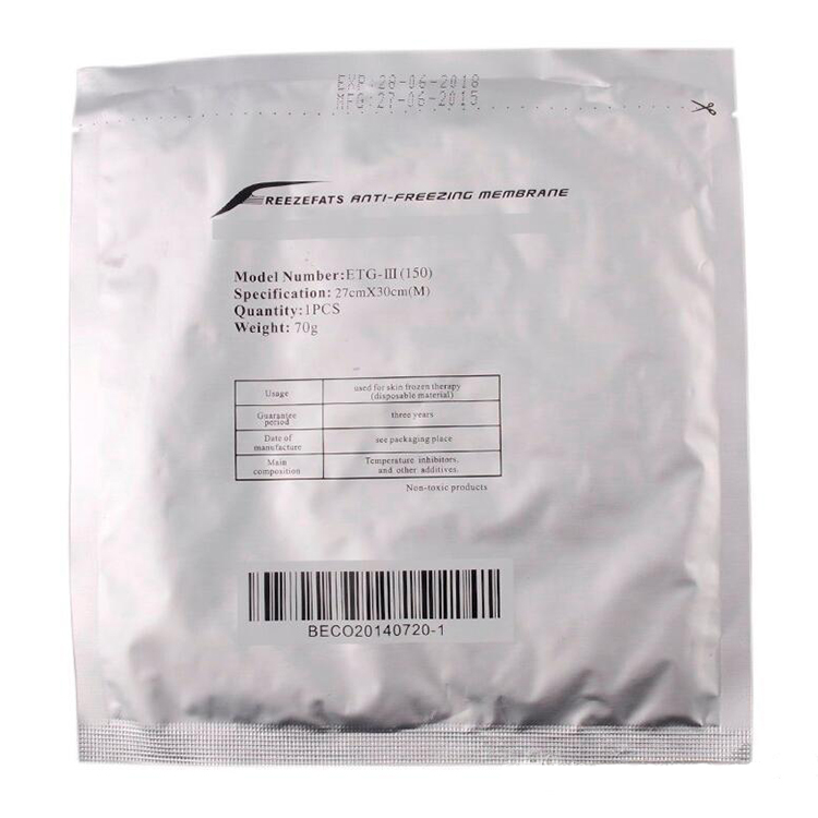 High Quality !!! Anti Freeze Membrane Film Cavitation Fat Cryo Cooling Weight reduce Therapy Cryo Pad Antifreeze Cooling Gel Film CE/DHL
High Quality !!! Anti Freeze Membrane Film Cavitation Fat Cryo Cooling Weight reduce Therapy Cryo Pad Antifreeze Cooling Gel Film CE/DHL