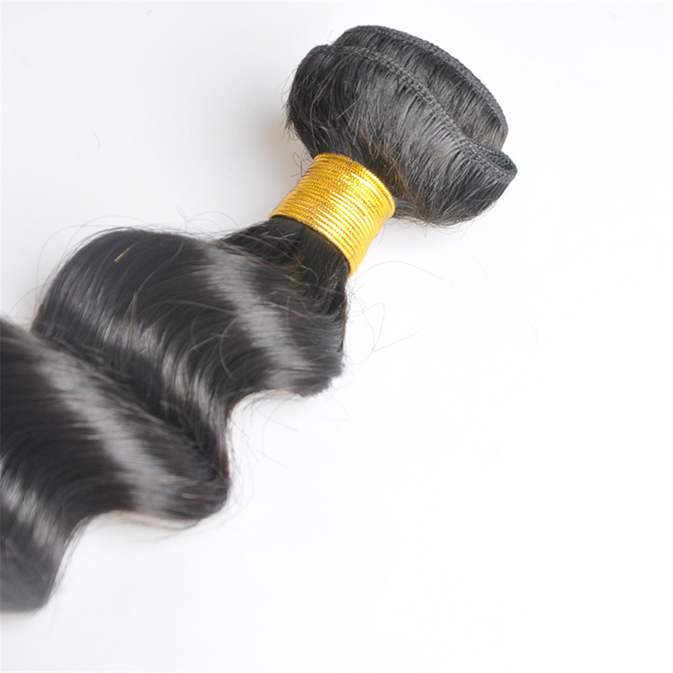 Brazilian Loose Deep Curly Unprocessed Human Virgin Hair Weaves Remy Human Hair Extensions Dyeable 4bundles/lot