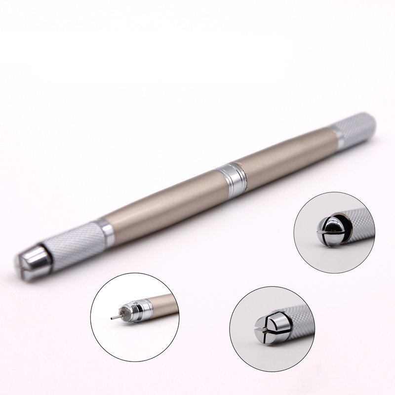 Three head tattoo manual pen for eyebrow permanent makeup pen microblading pen with free shipping
Three head tattoo manual pen for eyebrow permanent makeup pen microblading pen with free shipping