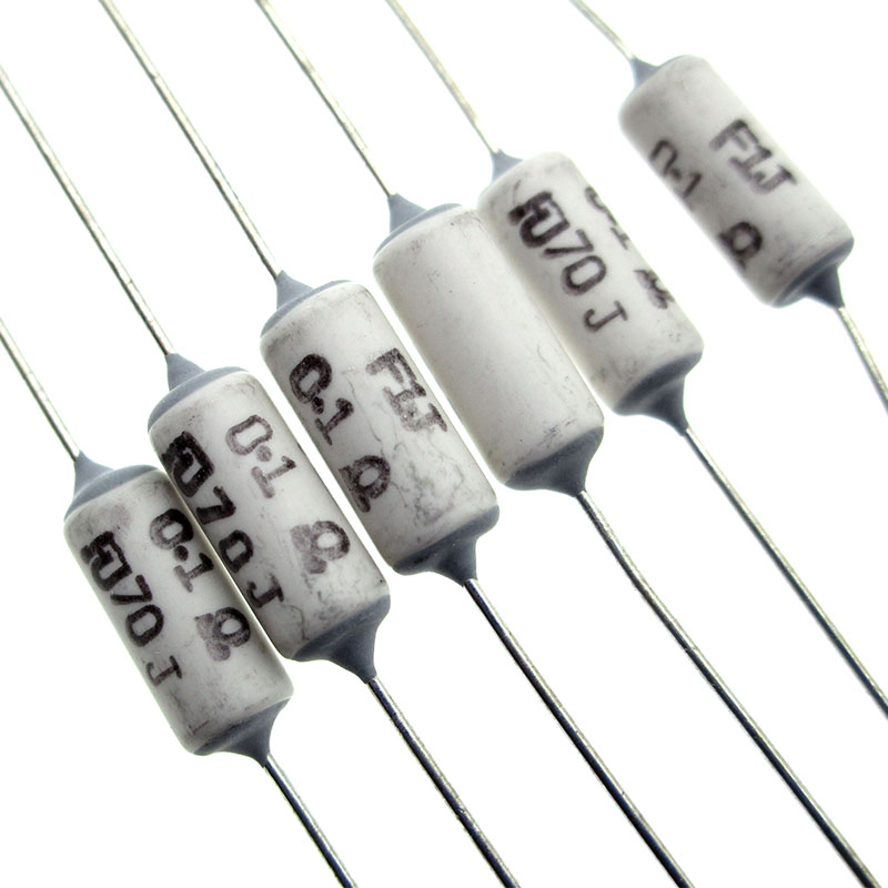 1W 0.1R Japan FUKUSHIMA Resistance White Fever Amplifier