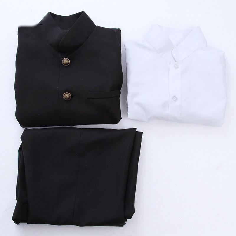 ROLECOS New Spring Men School Uniform Suit Cosplay Uniform Japanese School Boy Jackets Pants Clothing Set