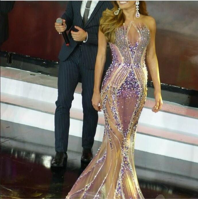 Evening dress Yousef aljasmi Kim kardashian Strapless Beaded Trumpet Long dress Almoda gianninaazar ZuhLair murad Ziadnakad, Multi
Evening dress Yousef aljasmi Kim kardashian Strapless Beaded Trumpet Long dress Almoda gianninaazar ZuhLair murad Ziadnakad, Multi