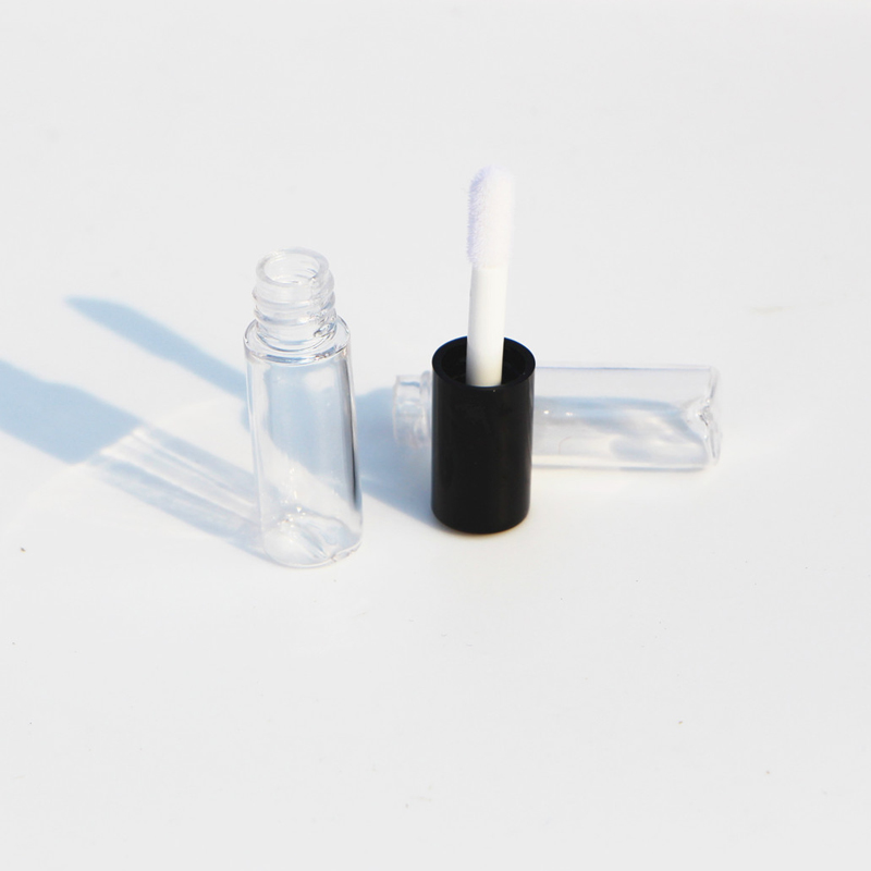 12ml Pretty Empty Clear Lip Gloss Tube Lip Bottle Container Beauty Tool Mini Refillable Bottles Lipgloss Tube Sample Caps5563211