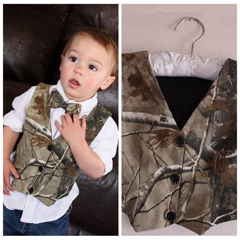 Real Tree Cheap Sale Camo Vest For Boy's Formal Wedding Wear 2019 Custom Online Kids Formal Wedding Party Wear Camouflage Top One Vest+Bow, Same as image
Real Tree Cheap Sale Camo Vest For Boy's Formal Wedding Wear 2019 Custom Online Kids Formal Wedding Party Wear Camouflage Top One Vest+Bow, Same as image
