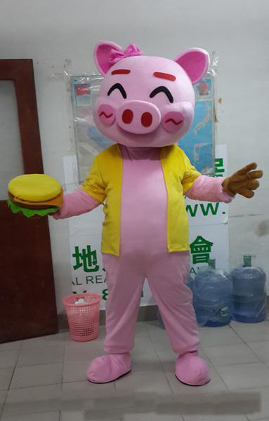 2018 High quality hot Lovely Chef pig cartoon doll Mascot Costume Free shipping, White
2018 High quality hot Lovely Chef pig cartoon doll Mascot Costume Free shipping, White