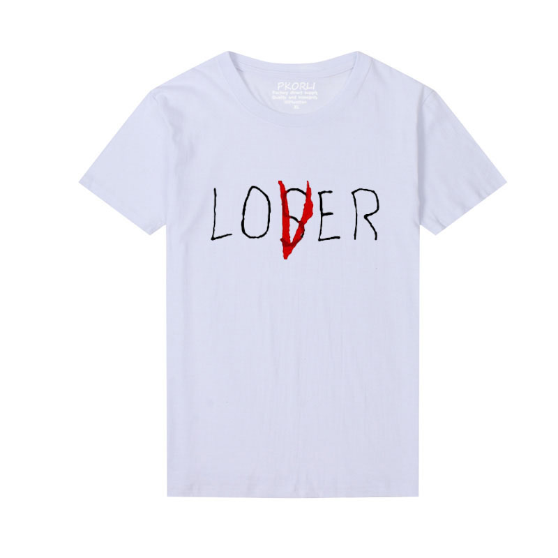 ZSIIBO new movie Losers Club T shirt casual men women cotton short sleeve loser lover has inspired shirt tops NVTX964293615