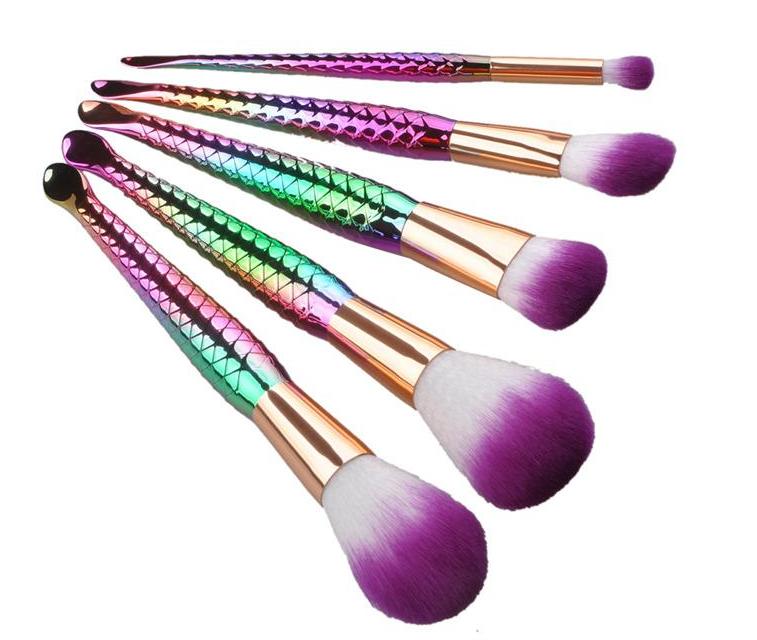 5pcs Mermaid Brush Spiral Makeup Brush Set Cream Face Power Brushes Multipurpose Beauty Cosmetic Rainbow Brush OPP Bag
5pcs Mermaid Brush Spiral Makeup Brush Set Cream Face Power Brushes Multipurpose Beauty Cosmetic Rainbow Brush OPP Bag