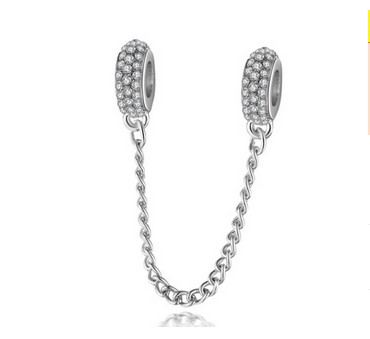2017 Fit Sterling Silver Bracelet Anti Dropping Safety Chain Crystal European Stopper Clip Lock Charm Fits pandora Bracelet jewelry findings
2017 Fit Sterling Silver Bracelet Anti Dropping Safety Chain Crystal European Stopper Clip Lock Charm Fits pandora Bracelet jewelry findings