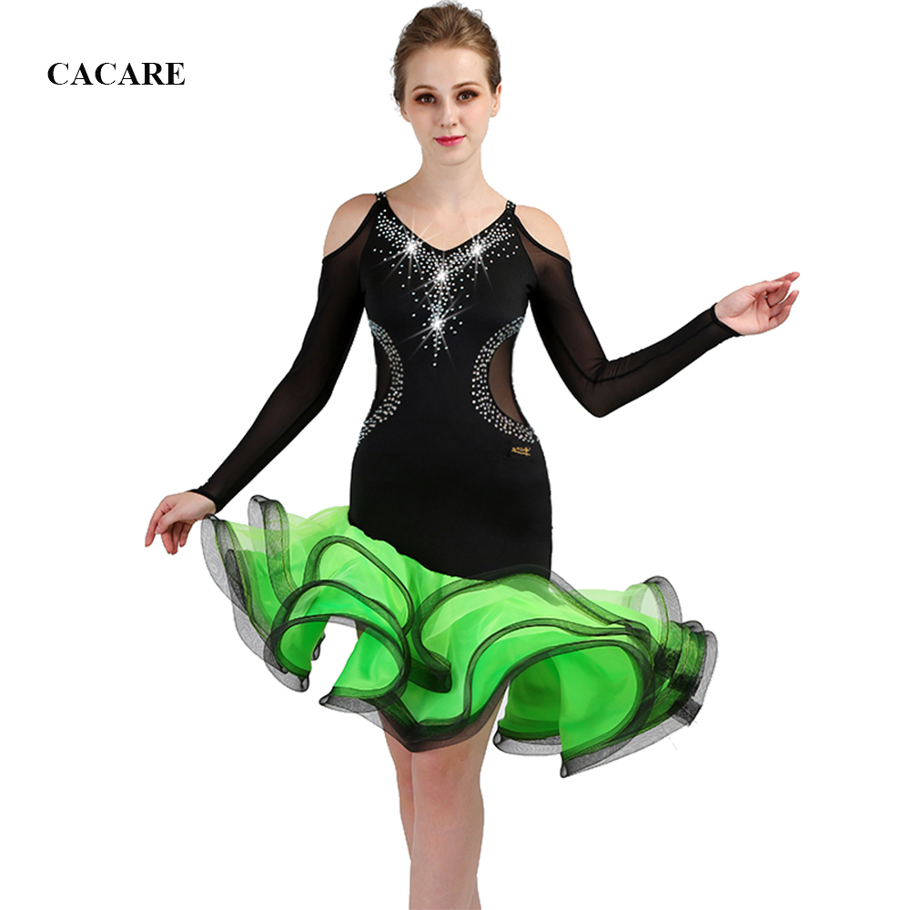 Latin Dance Dress Women Latin Dance Competition Dresses Flapper Dress Samba CHEAP D0472 Fluffy Sheer Hem Net Long Sleeve Luxury Rhinestones, Green
Latin Dance Dress Women Latin Dance Competition Dresses Flapper Dress Samba CHEAP D0472 Fluffy Sheer Hem Net Long Sleeve Luxury Rhinestones, Green