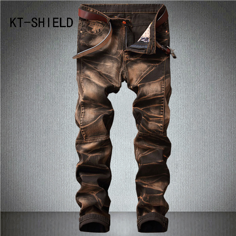 biker Motorcycle denim jeans mens hip hop jogger pants brand Straight Casual cotton cargo trousers pantalon mezclilla hombre, Brown
biker Motorcycle denim jeans mens hip hop jogger pants brand Straight Casual cotton cargo trousers pantalon mezclilla hombre, Brown