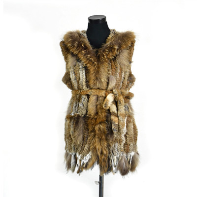 Pudi VR061 Genuine rabbit fur long vest women's girls warm real fur black white brown jacket plus size, Natural grey
Pudi VR061 Genuine rabbit fur long vest women's girls warm real fur black white brown jacket plus size, Natural grey
