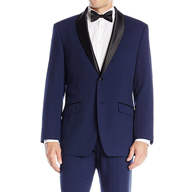Navy Blue Wedding Groomsmen Tuxedos 2018 Latest Black Shawl Lapel One Button Two Piece Men Suits Jacket Pants, Same as image
Navy Blue Wedding Groomsmen Tuxedos 2018 Latest Black Shawl Lapel One Button Two Piece Men Suits Jacket Pants, Same as image